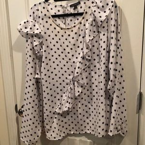 Lane Bryant Ruffle Top